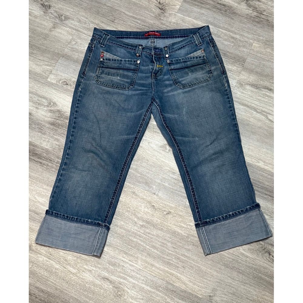 U.S Polo ASSN cuffed vintage capri jeans size 13/14